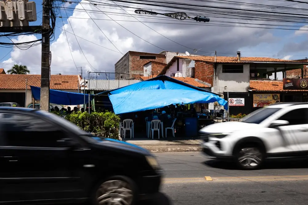 Na imagem, fachada do Caldeirão da Panelada