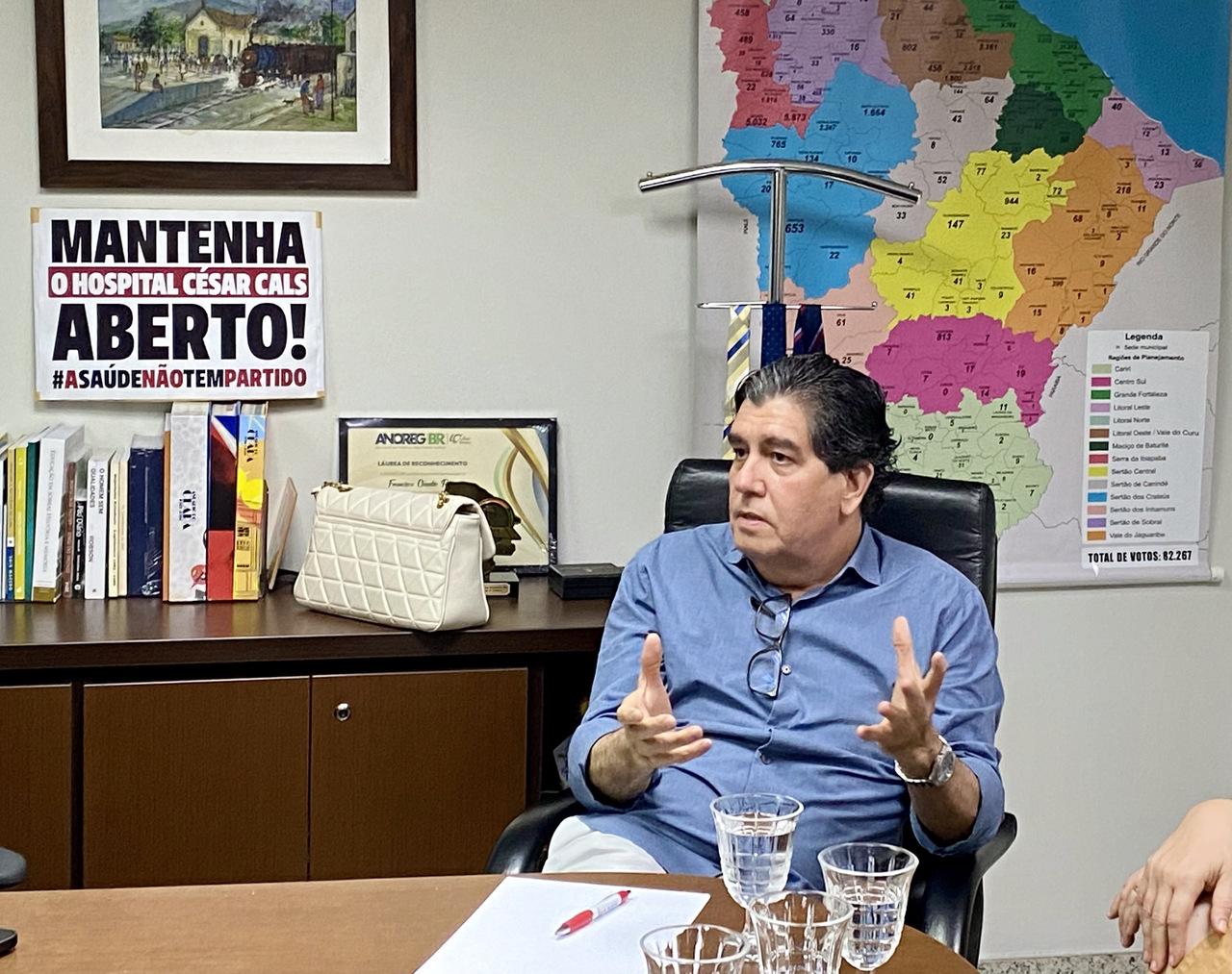 Dr. Cabeto foi secretário da Saúde do Ceará entre 2019 e 2021