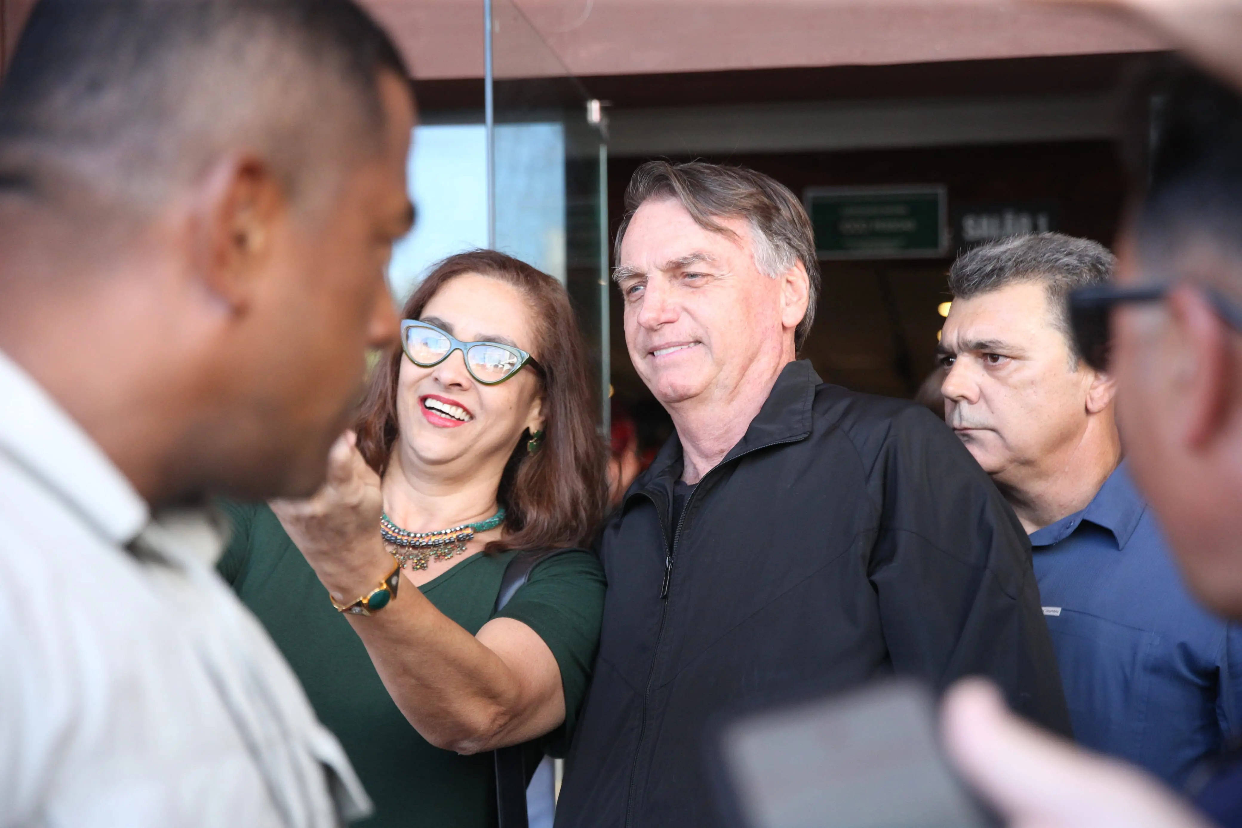 Jair Bolsonaro e Roberto Cláudio