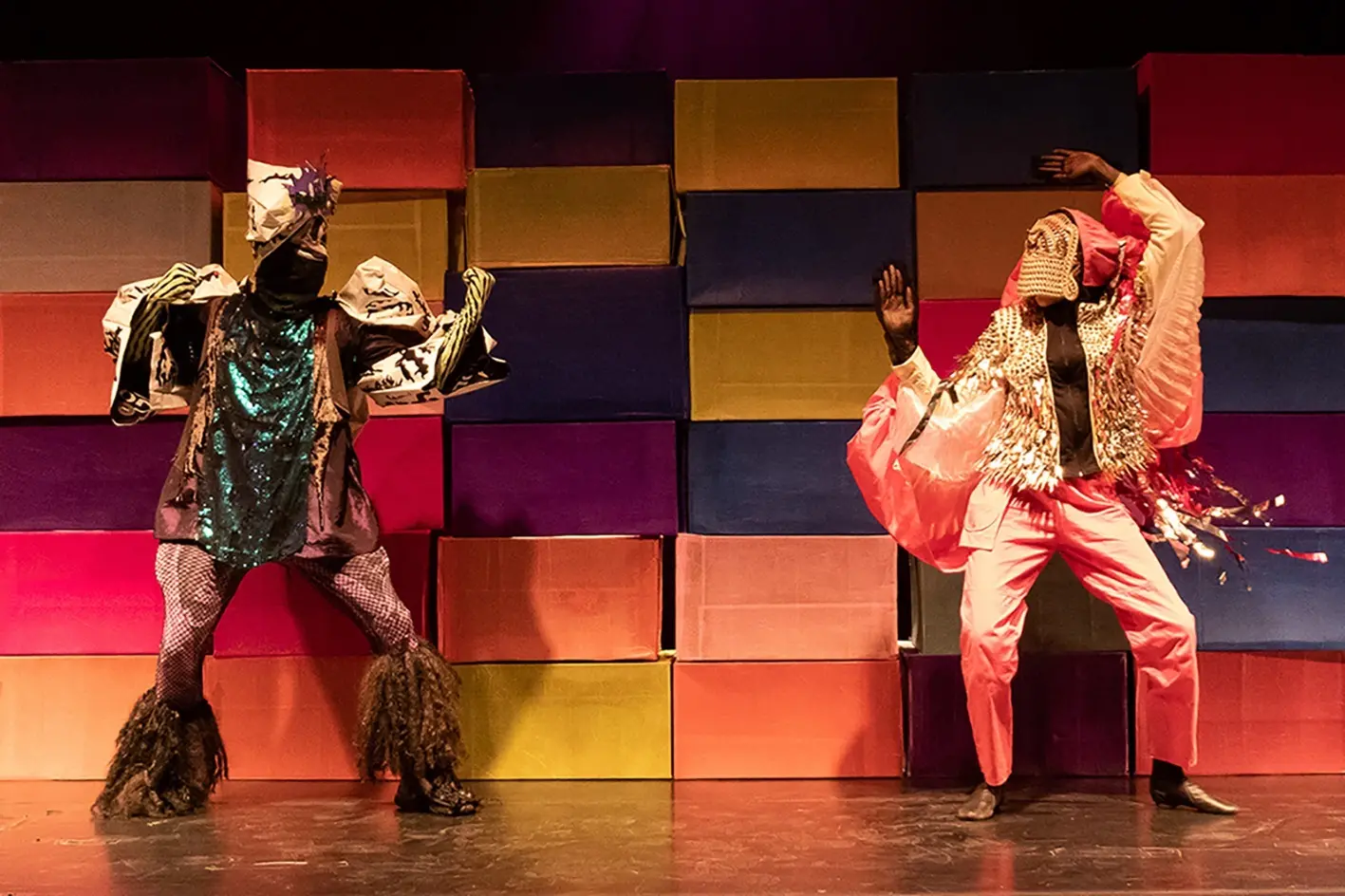 Na imagem, cena do espetáculo 