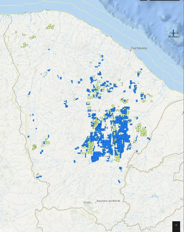 Solonópole, no sertão central do Ceará, concentra grande parte dos projetos que querem minerar lítio