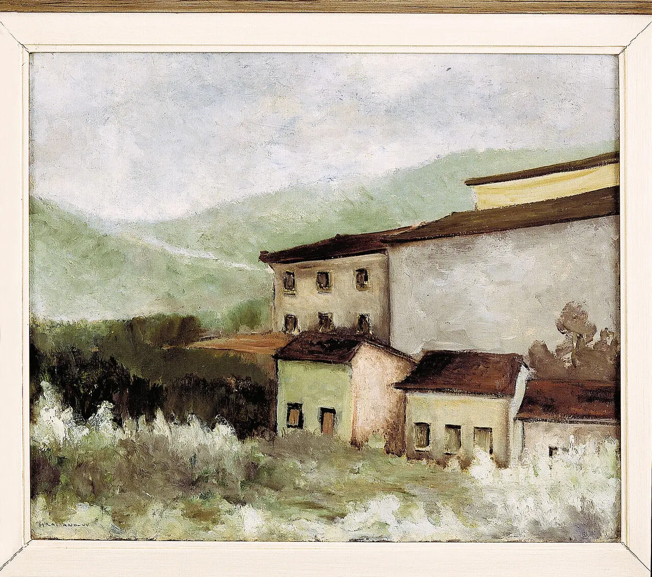 Obra 'Paisagem' (1944), de Clóvis Graciano, compõe exposição da Pinacoteca do Ceará em parceria com o MAM São Paulo