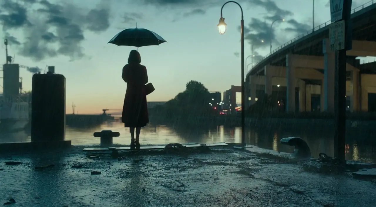 Cena de A Forma da Água