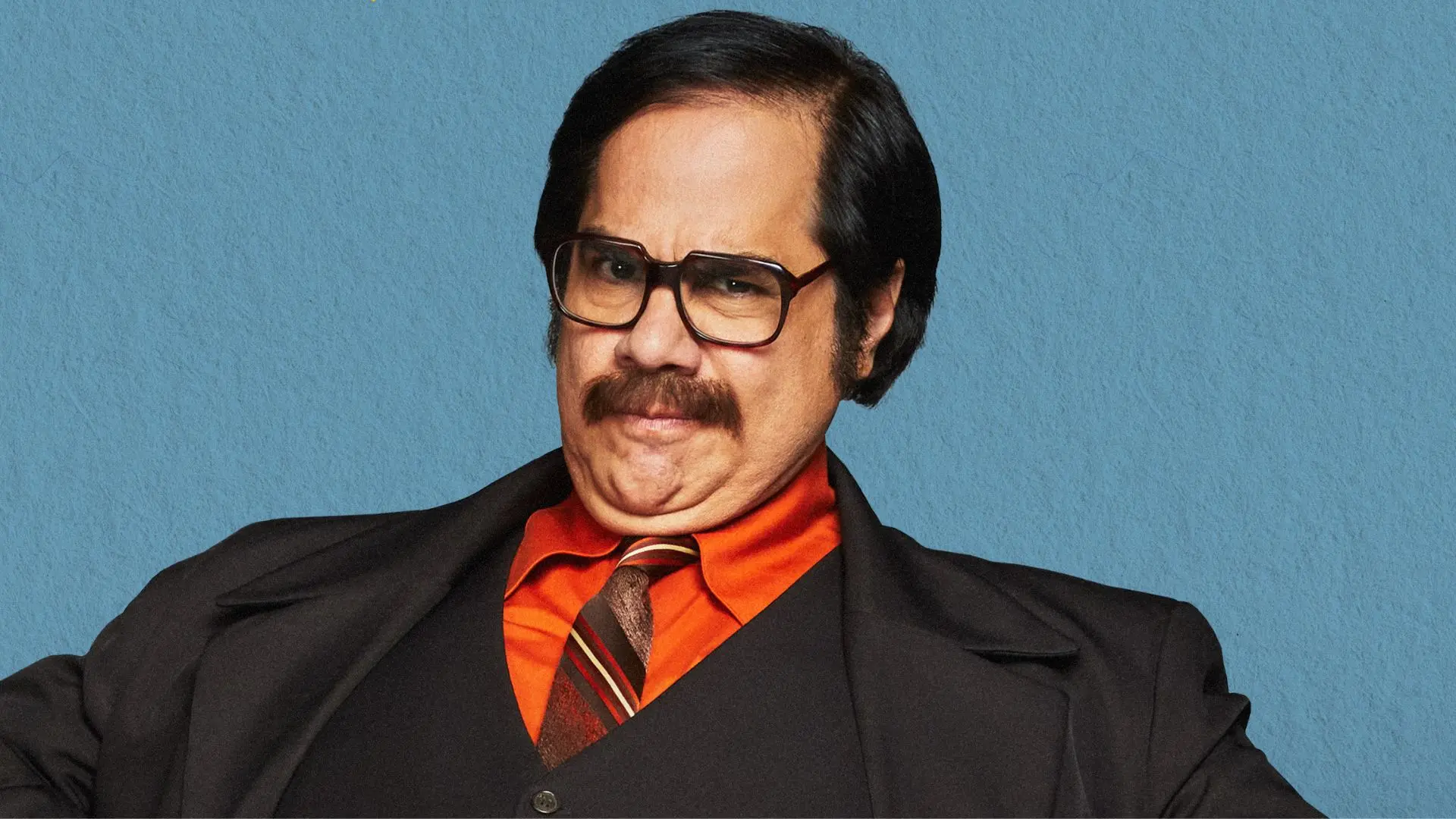 Edgar Vivar caracterizado como Seu Barriga/Nhonho