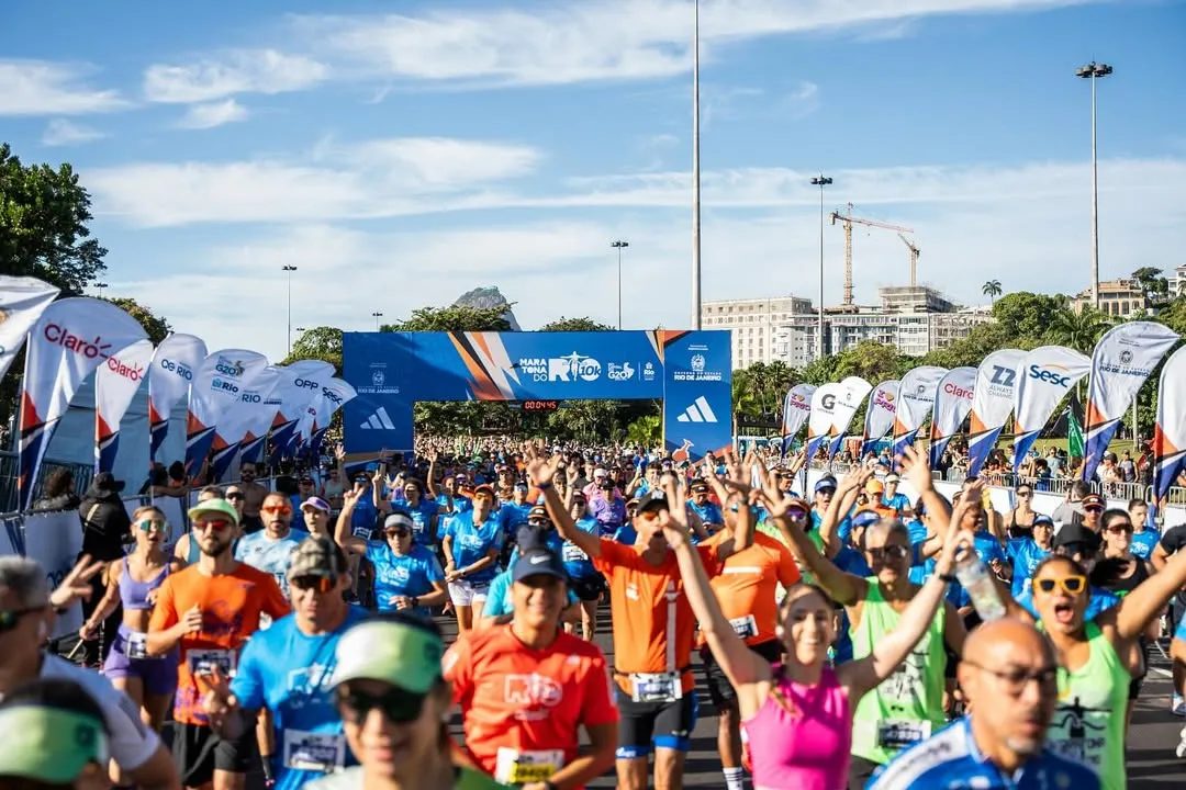 Segundo a Maratona do Rio 2025, o evento deve reunir 60 mil corredores de todo o Brasil