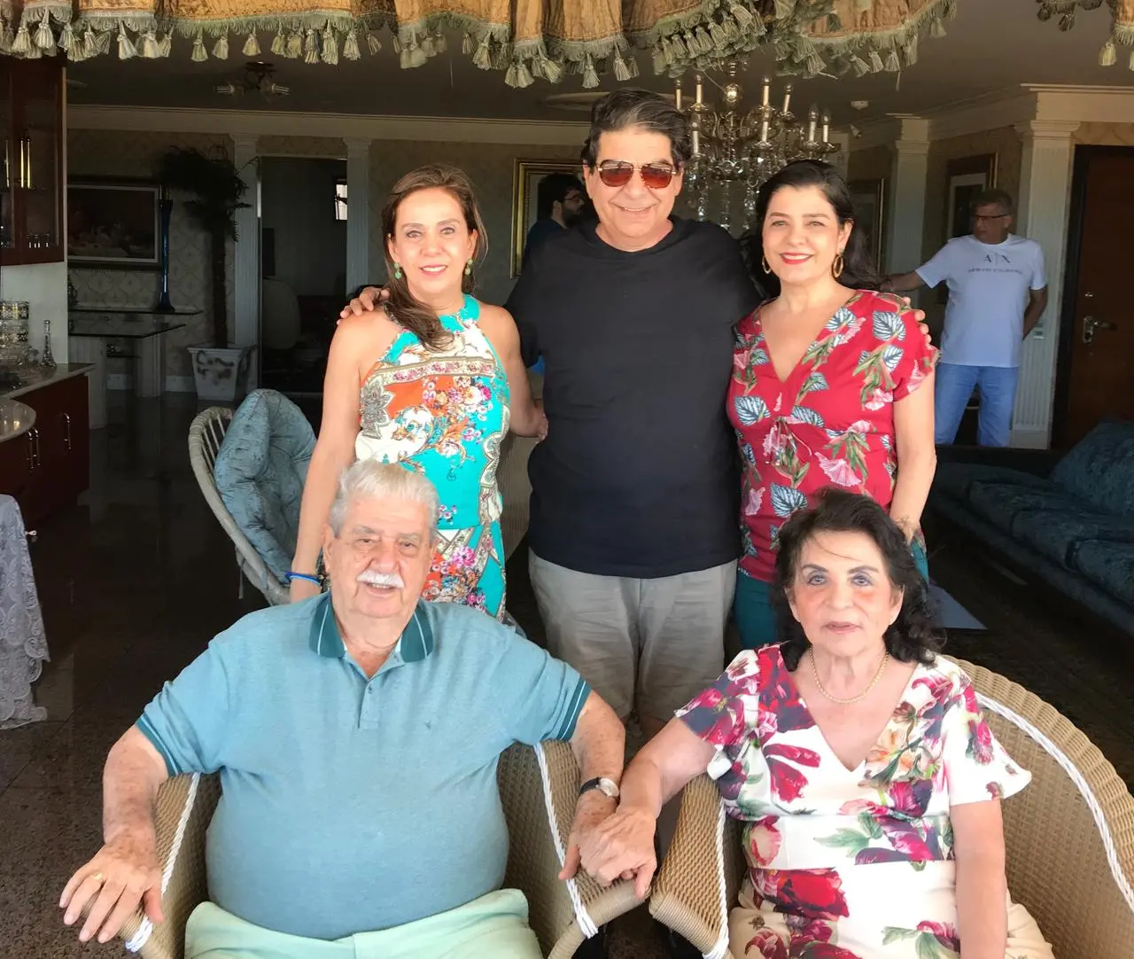 Bechara Said Suleiman e família