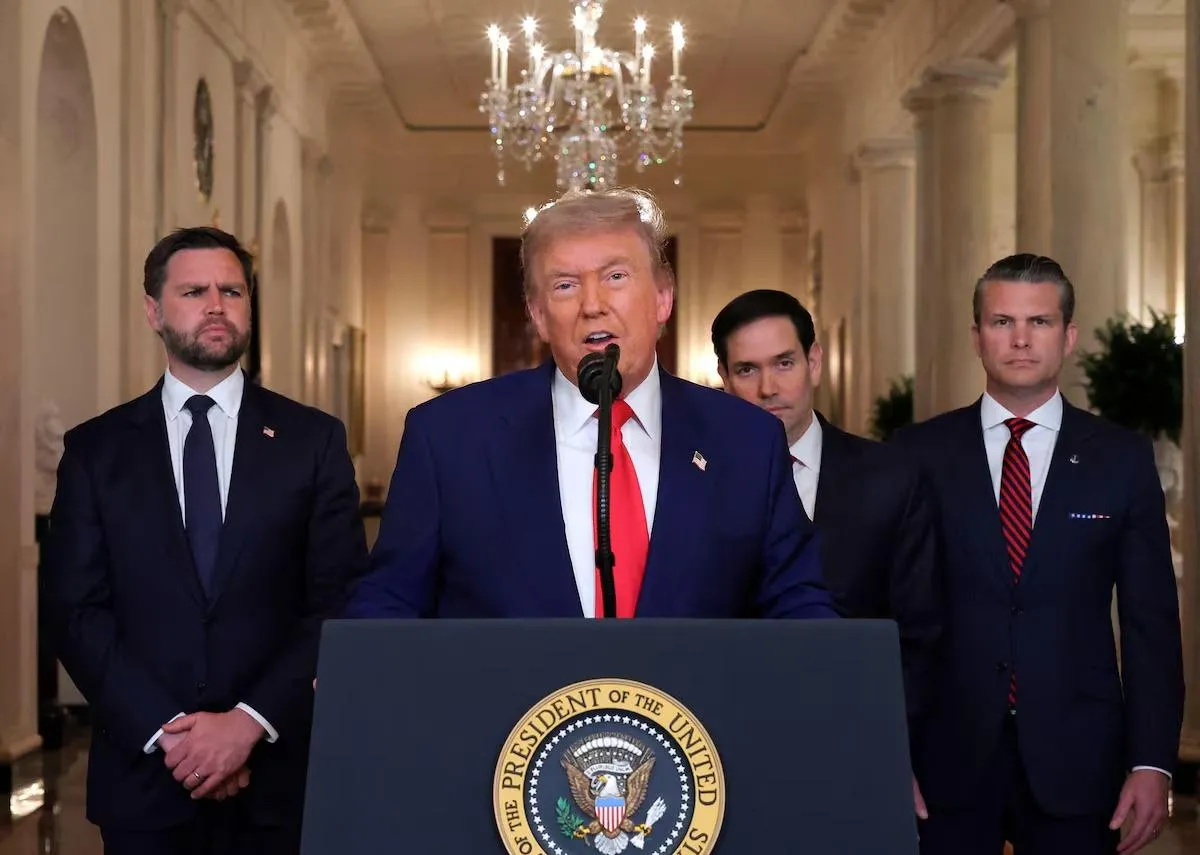 O presidente americano Donald Trump disse que a operação militar no Irã 