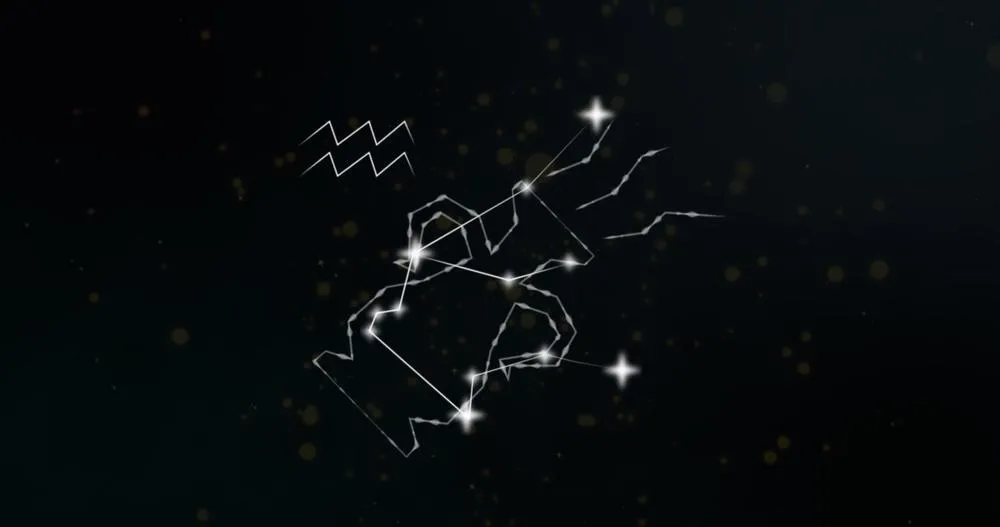 Signo de Aquário do zodíaco no horóscopo mensal de julho de 2025