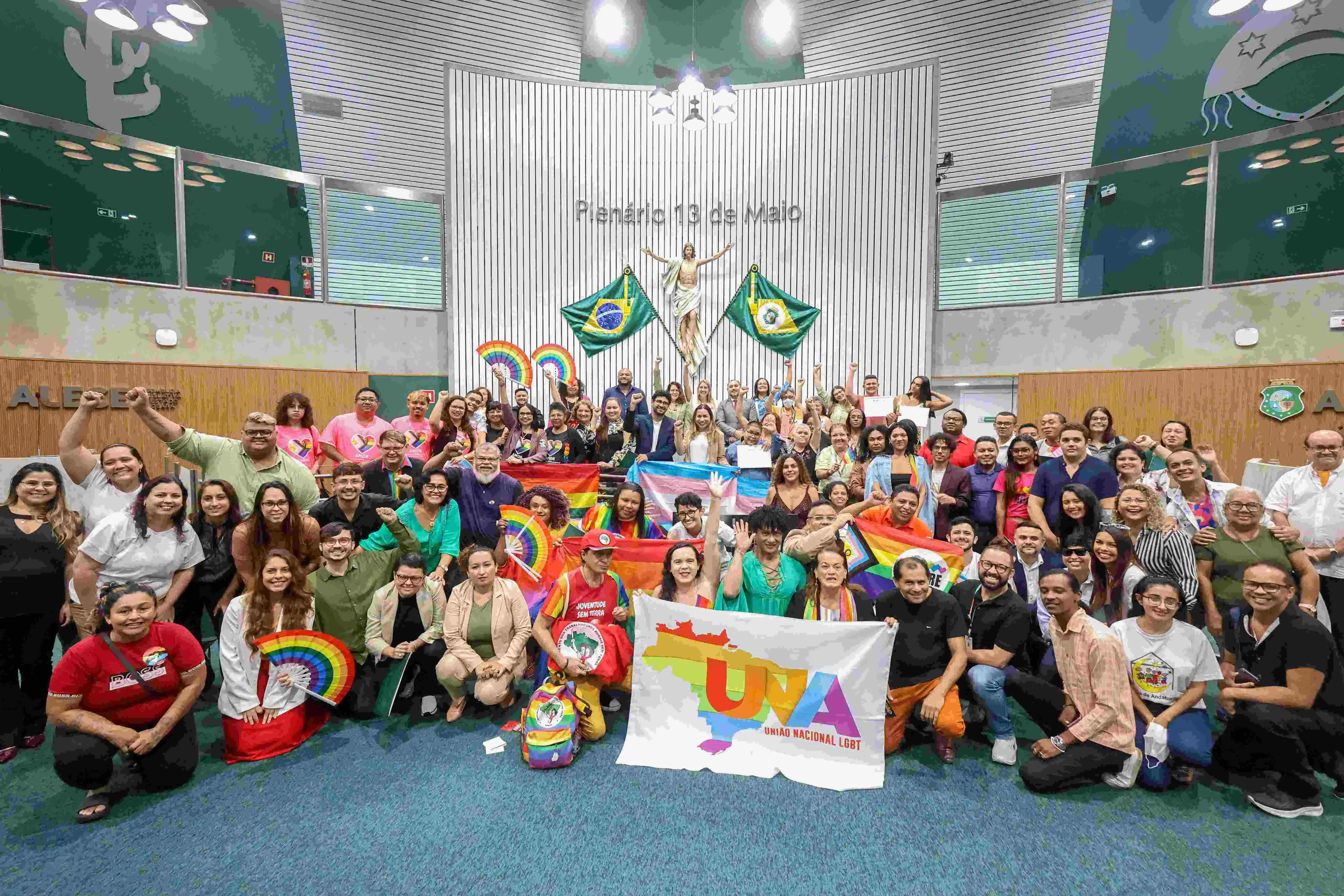 Sessão solene pelo Dia do Orgulho LGBTQIAPN+ na Alece