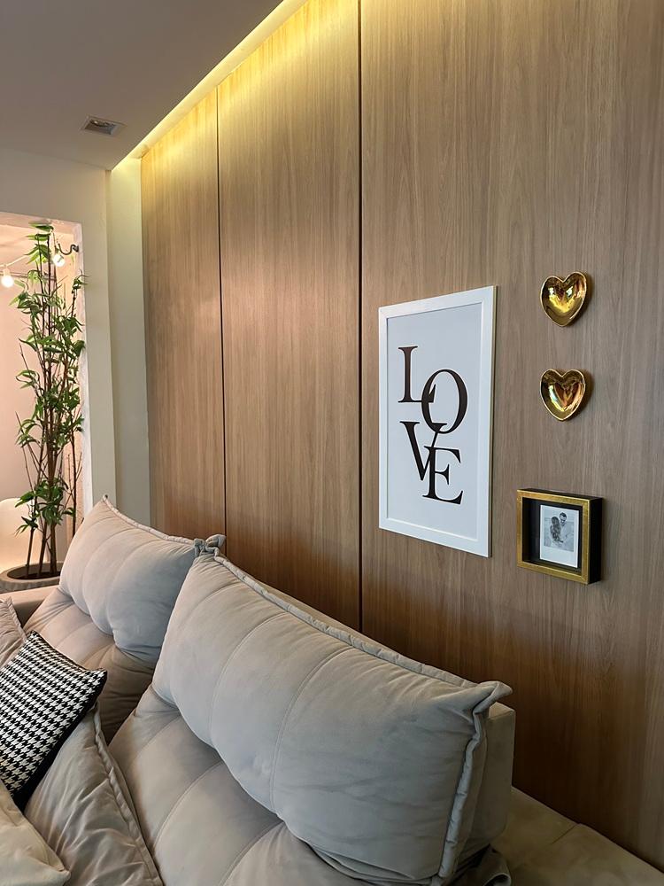 Na imagem, detalhe da decoração do apartamento da colunista Ana Karenyna