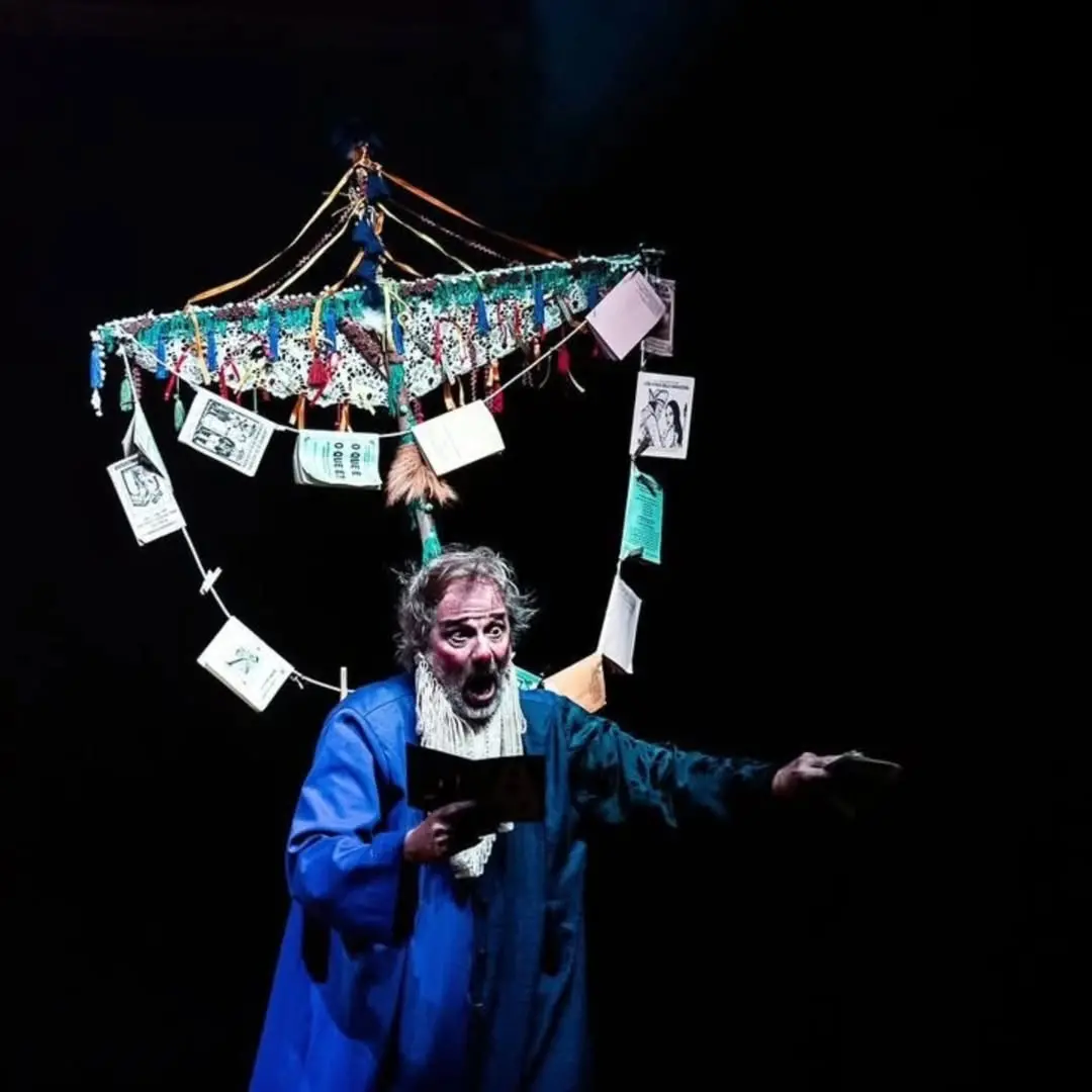 Na imagem, cena do espetáculo 