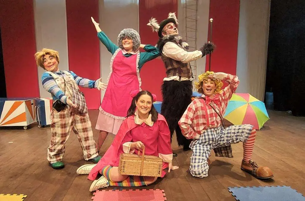 Na imagem, cena do espetáculo 