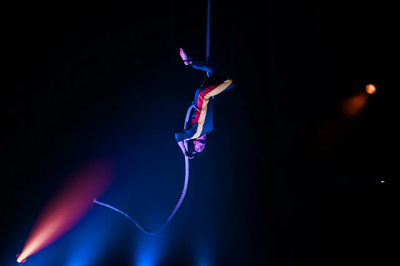 Na imagem, cena do espetáculo 