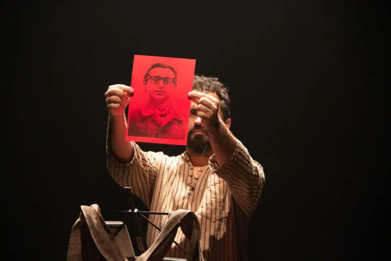 Na imagem, cena do espetáculo 