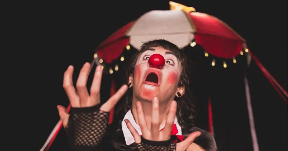 Na imagem, cena do espetáculo 