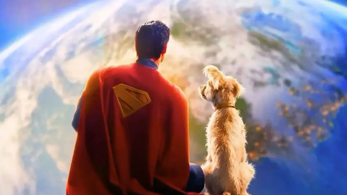 Krypto e Superman em cena pós-créditos de 