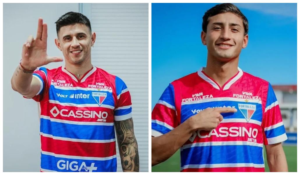 Montagem com fotos de Adam Bareiro e José Herreira