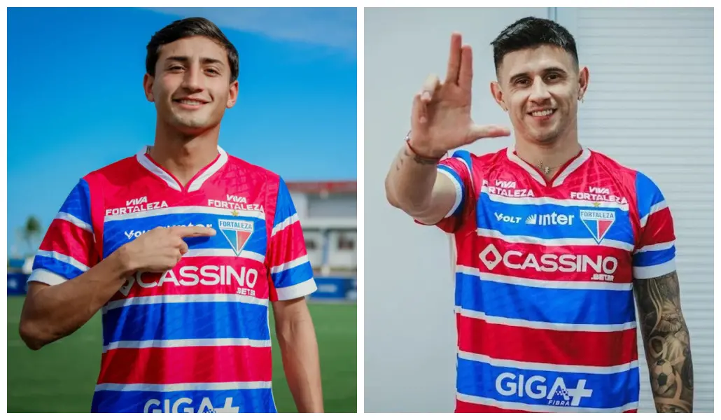 Montagem com fotos de Adam Bareiro e José Herreira