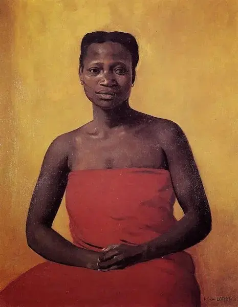 Tereza de Benguela foi uma líder quilombola do século 18; não há imagens oficiais dela, que tem a imagem costumeiramente representada pela pintura 'Mullher negra sentada', de Félix Vallotton