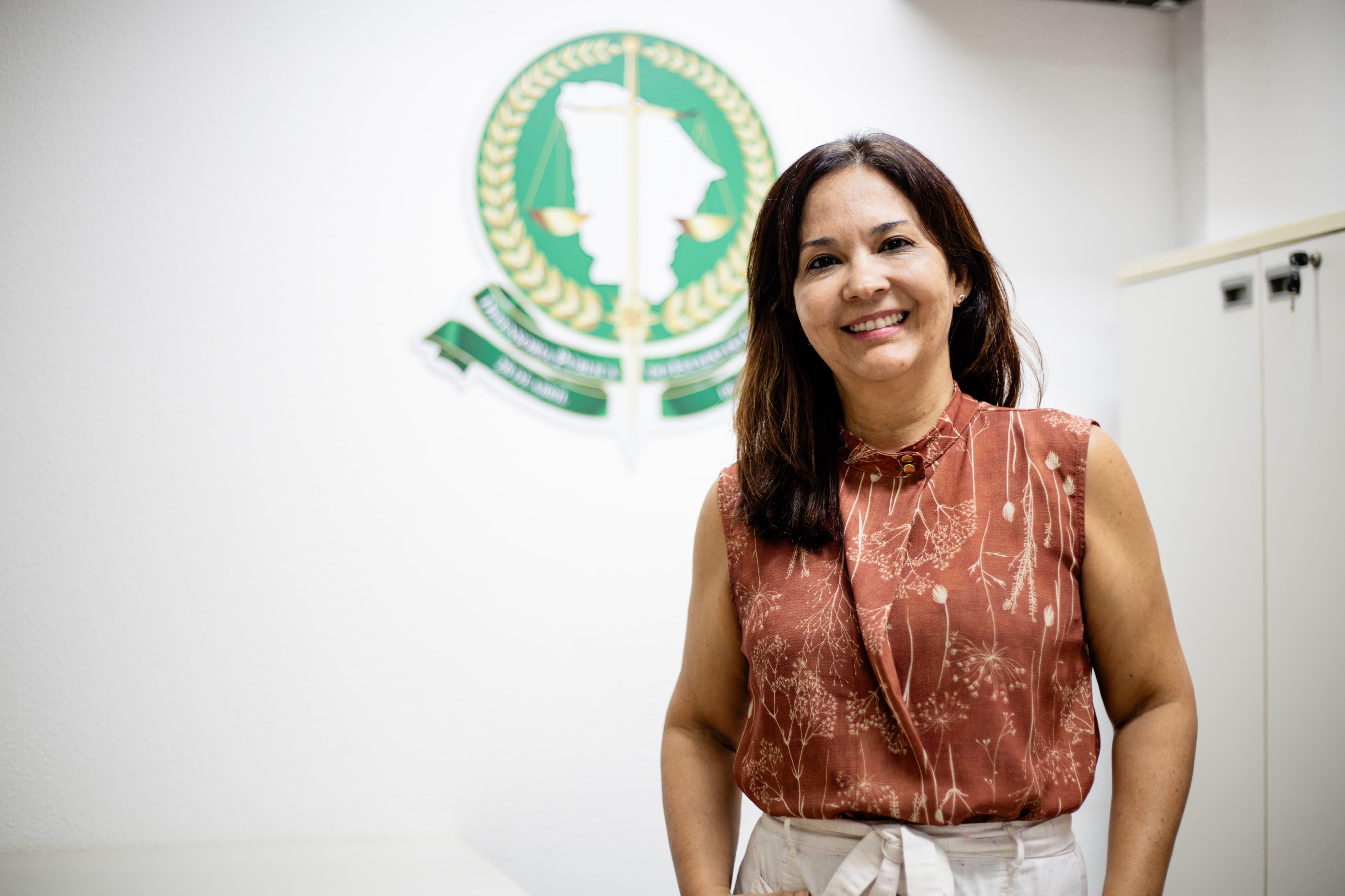 Julliana Andrade, defensora pública e titular da Defensoria de Infância e Juventude