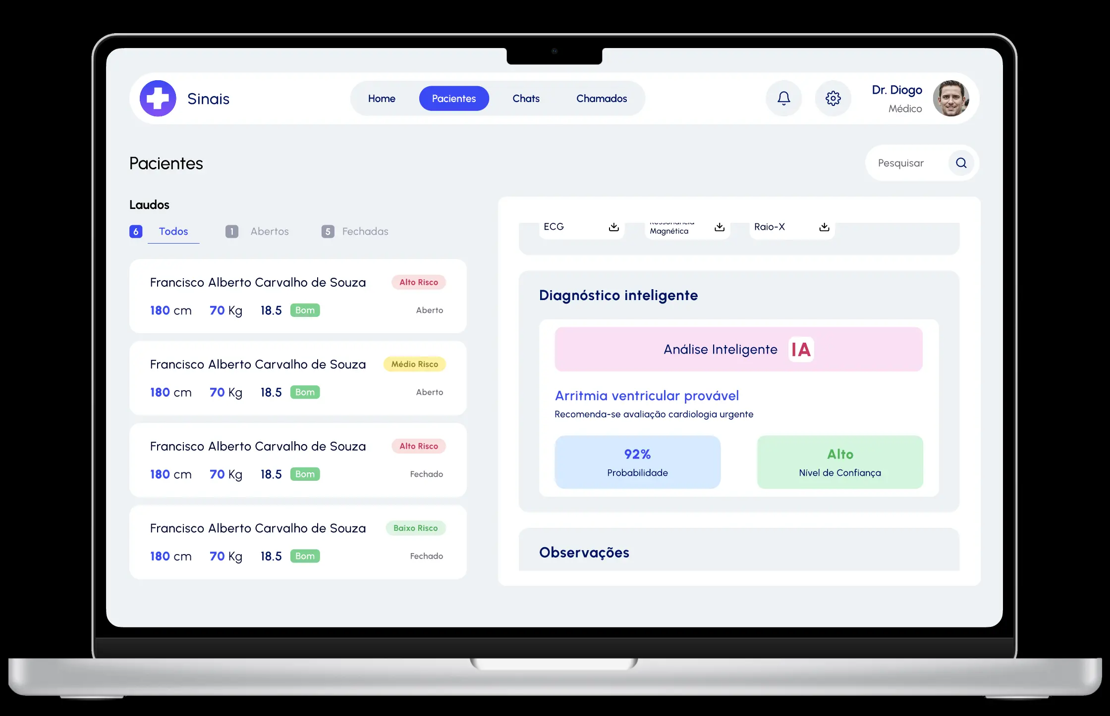 Plataforma Sinais, criada por estudantes de Engenharia da Computação da UFC Quixadá