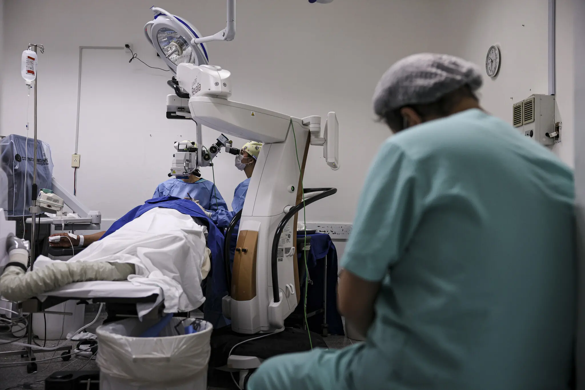 Pacientes realizam cirurgias e exames no Hospital Universitário de Brasília (HUB) como parte do Dia E, um mutirão de atendimentos a pacientes do Sistema Único de Saúde (SUS)