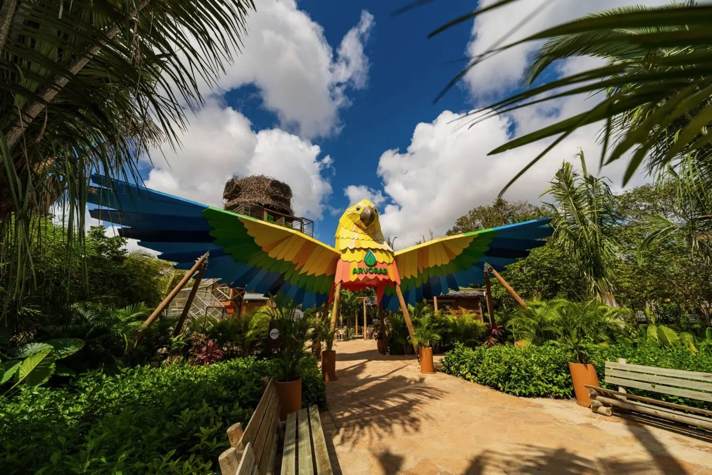 foto do Arvorar, novo parque do Beach Park