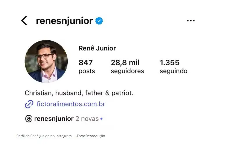 Perfil do Instagram do empresário preso por matar gari com a arma da esposa delegada