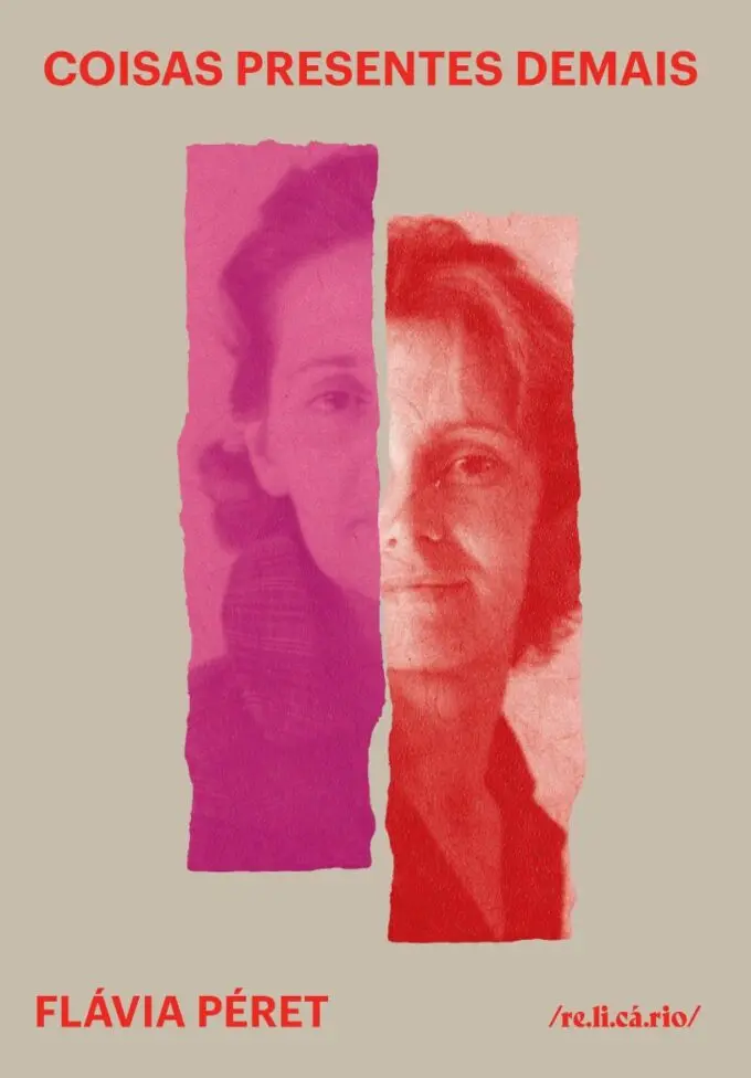 Capa do livro de Flávia Péret Coisas presentes demais