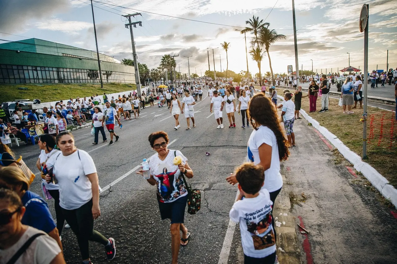 Caminha com Maria, em Fortaleza