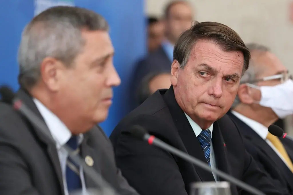 Bolsonaro e Braga Netto