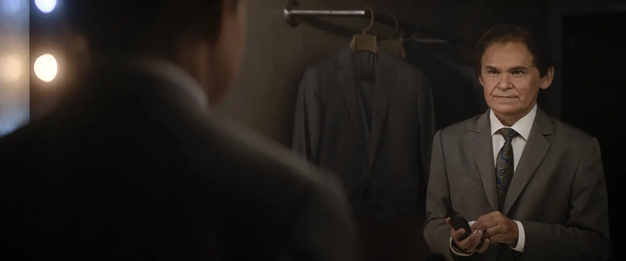 Gero Camilo interpreta um papagaio de pirata que busca a fama aparecendo em noticiários