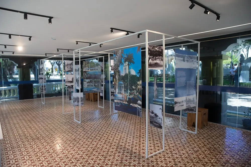 Na imagem, exposição em cartaz no Centro Cultural da Cidade da Criança, equipamento recém-inaugurado pela Prefeitura de Fortaleza no Centro da cidade