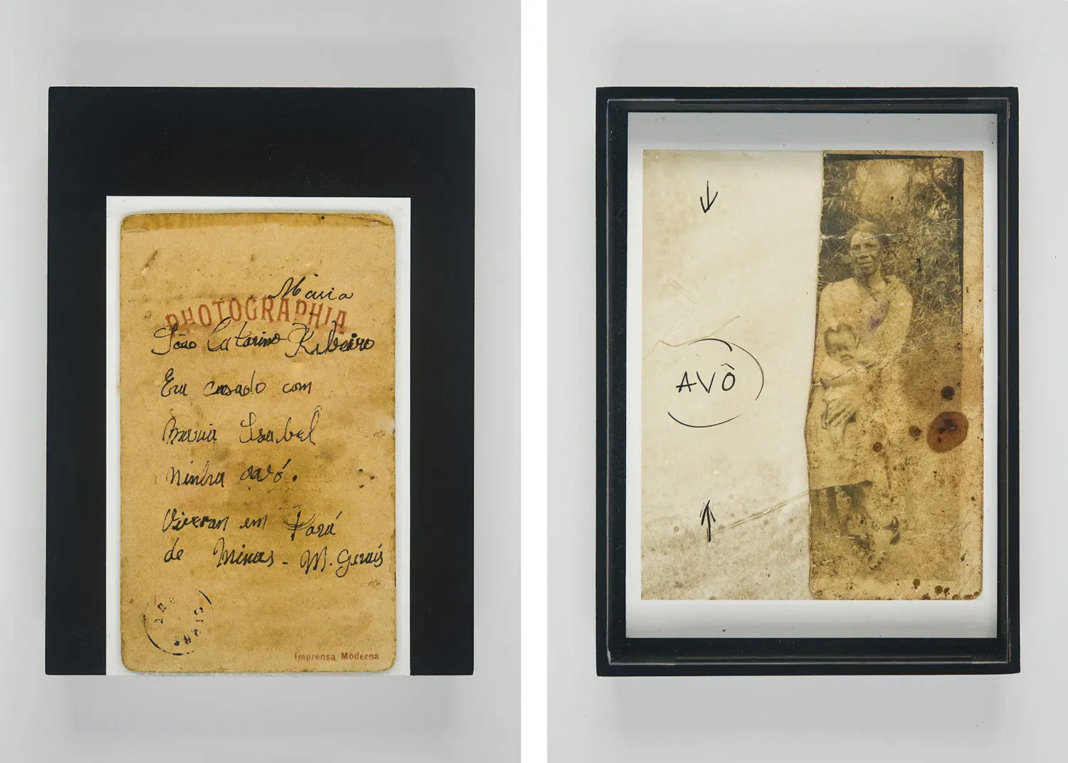 Obra 'Retrato Falado' (2020), do artista mineiro Eustáquio Neves