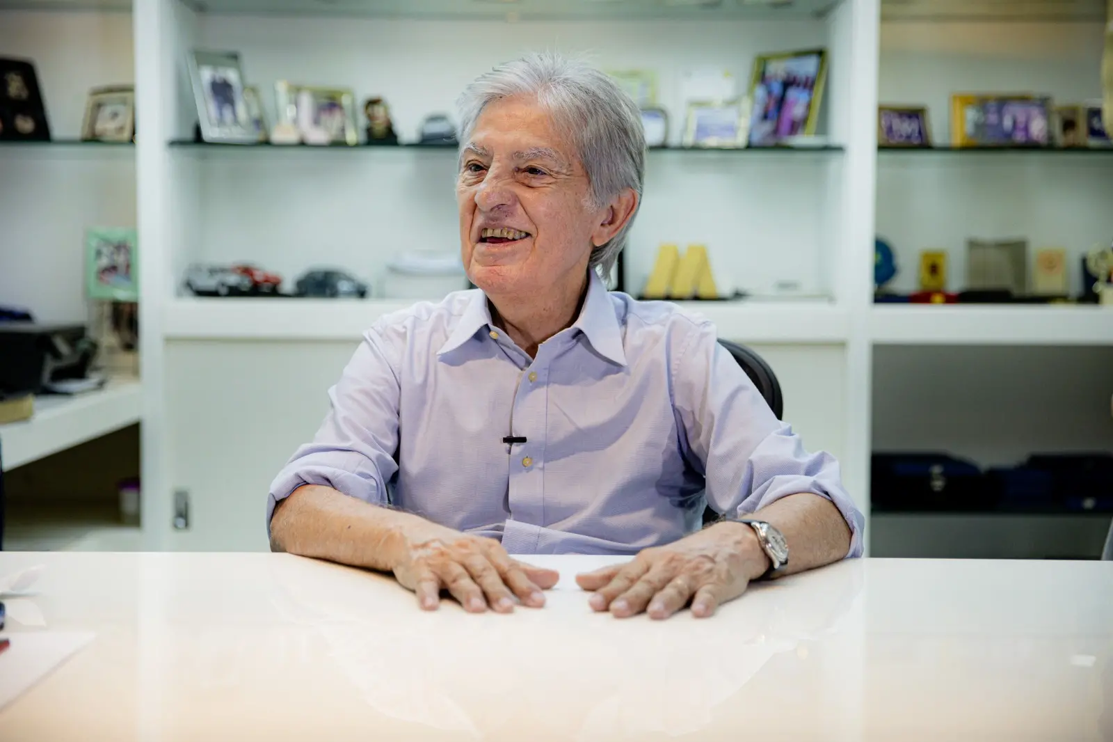 Na imagem, o empresário Oto de Sá Cavalcante, um dos homenageados com o Troféu Sereia de Ouro 2025