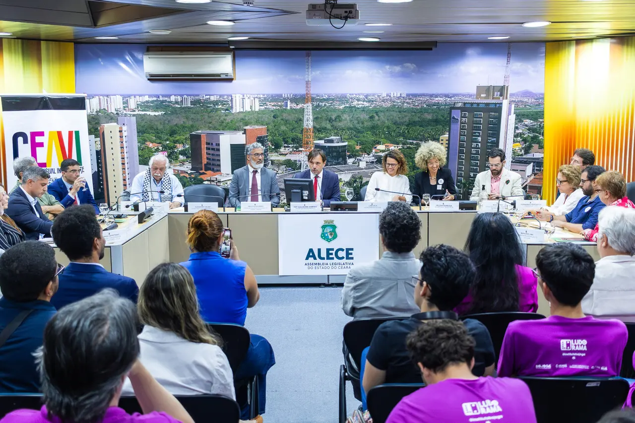 Agentes e representantes de entidades ligadas ao setor do audiovisual participaram de audiência pública sobre a criação da chamada Ceará Filmes
