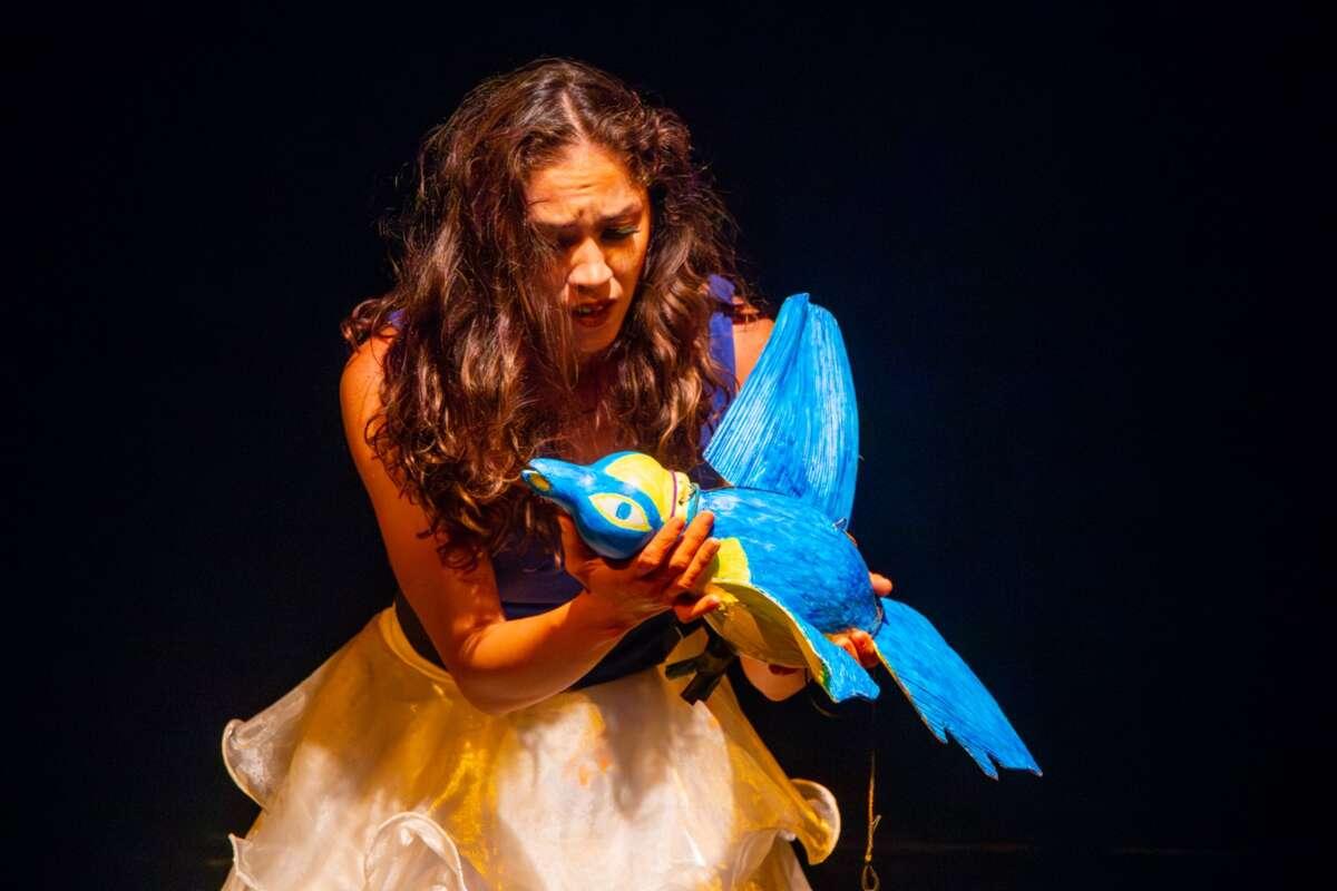 Registro do solo em dança 'Mistérios de Fim-fim', de Fátima Macedo