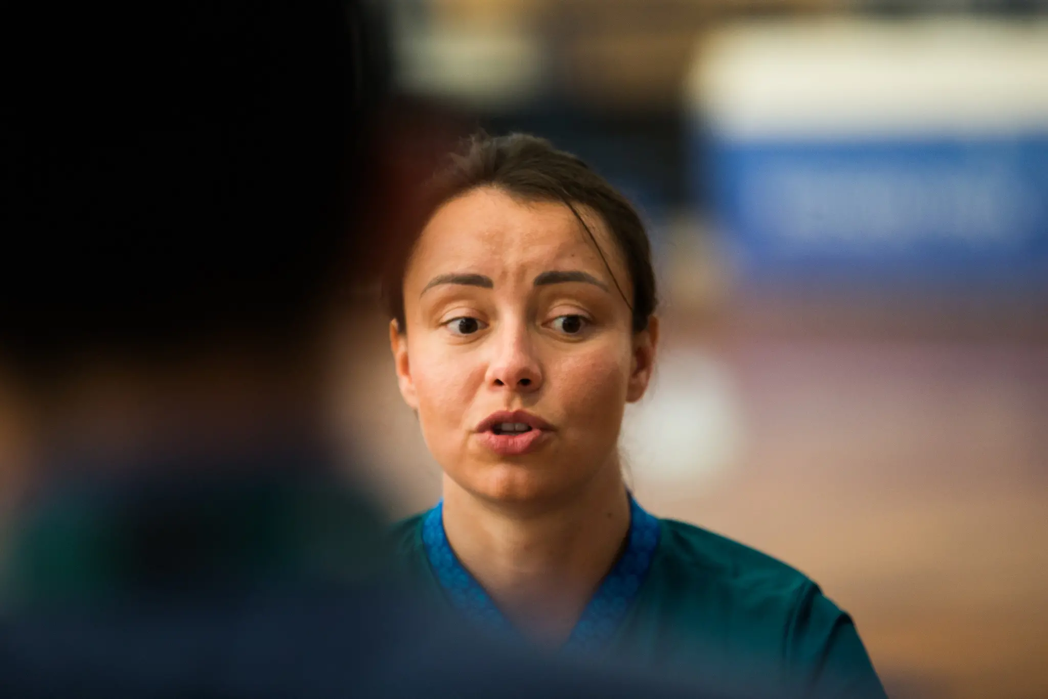 Foto de Jelena Todorovic, técnica do Fortaleza Basquete Cearense