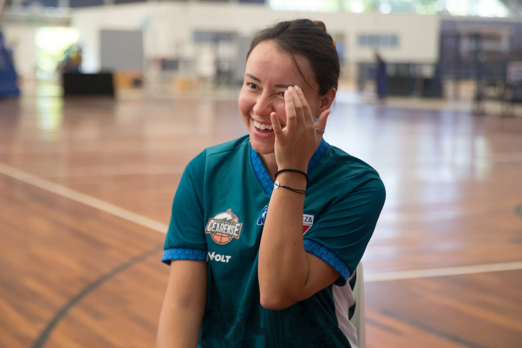 Foto de Jelena Todorovic, técnica do Fortaleza Basquete Cearense
