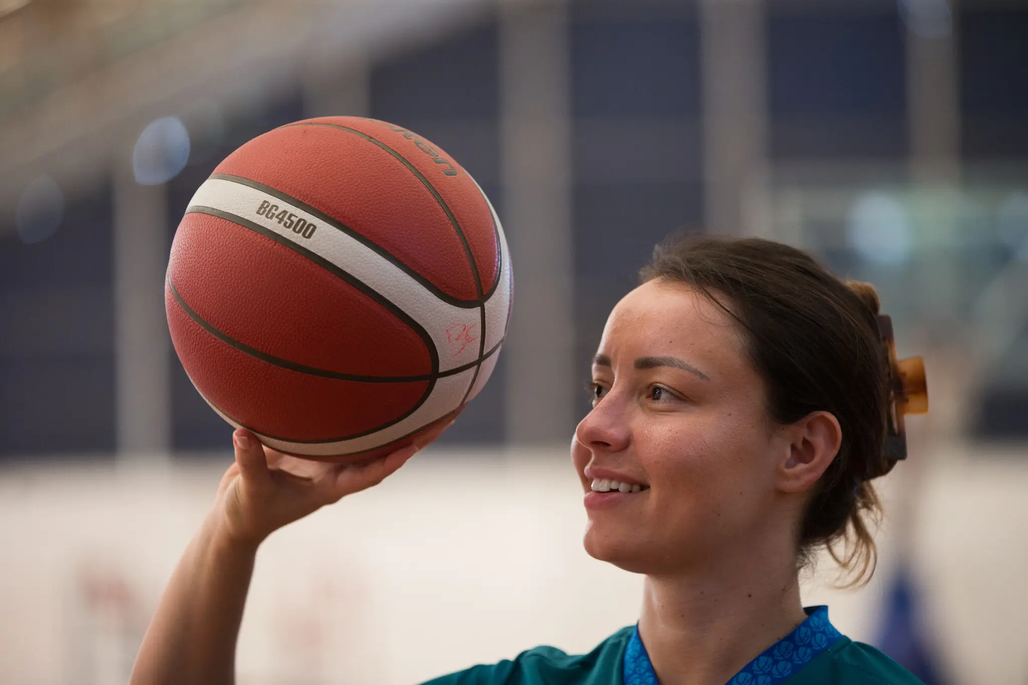 Foto de Jelena Todorovic, técnica do Fortaleza Basquete Cearense