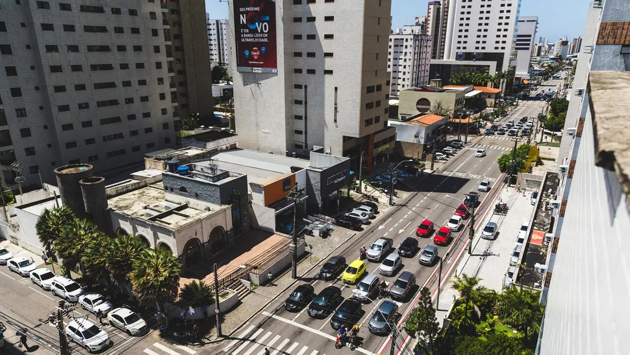As intervenções para a ciclofaixa arborizada na Dom Luiz começam nesta segunda-feira (22),