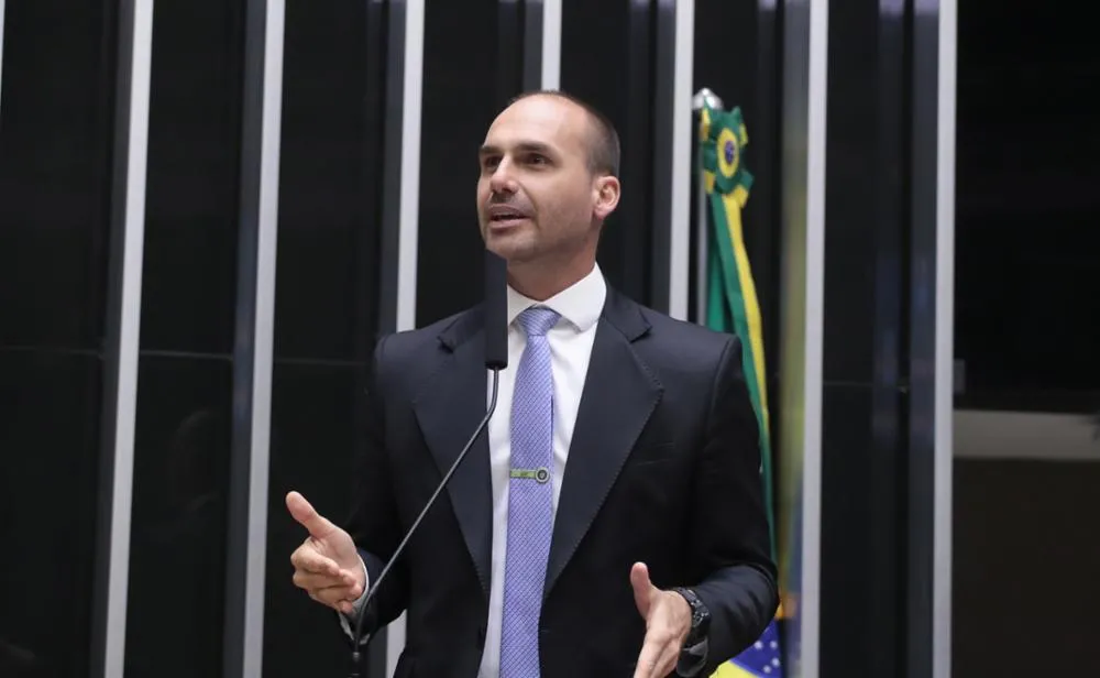 Eduardo Bolsonaro em Sessão Deliberativa no Plenário
