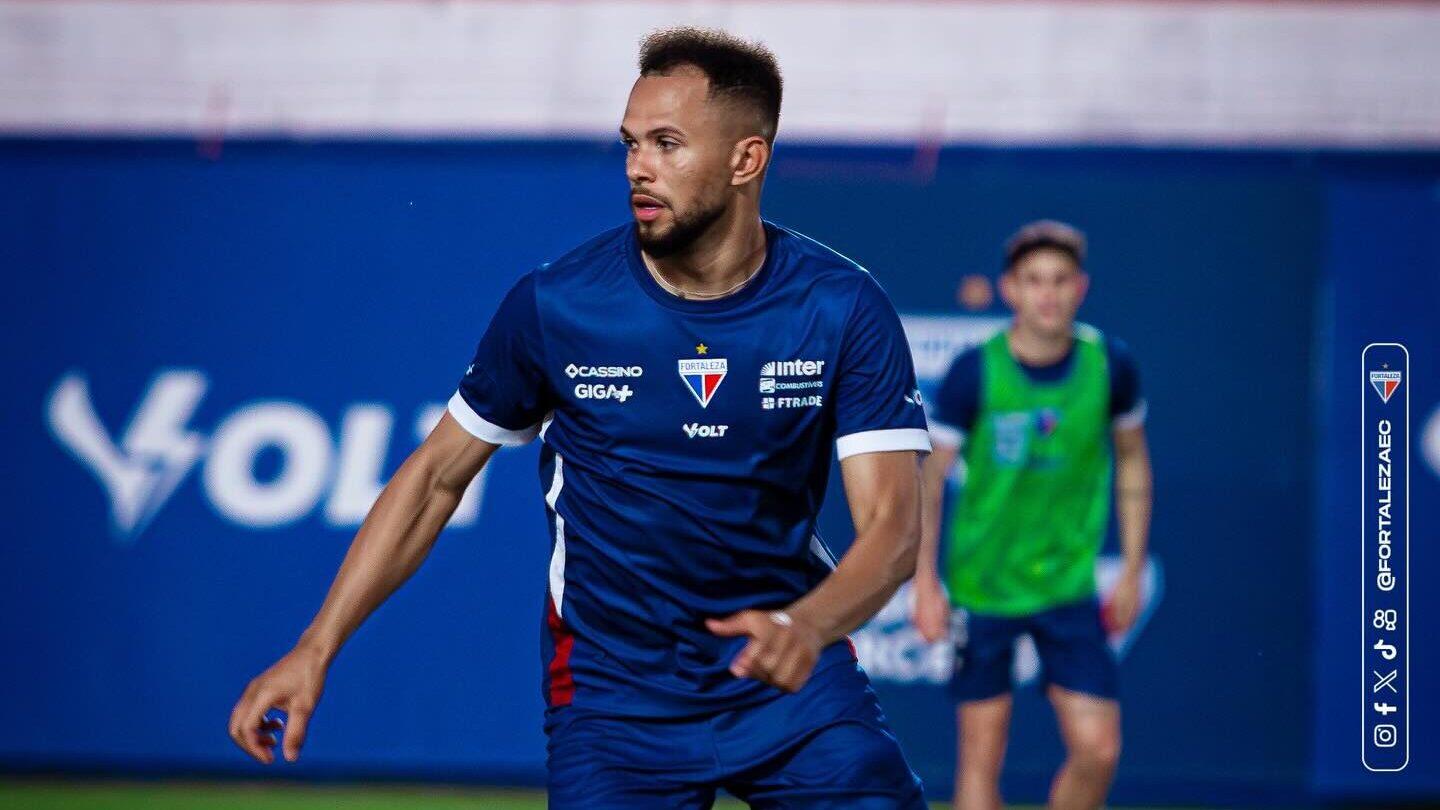Pablo Roberto em ação pelo Fortaleza