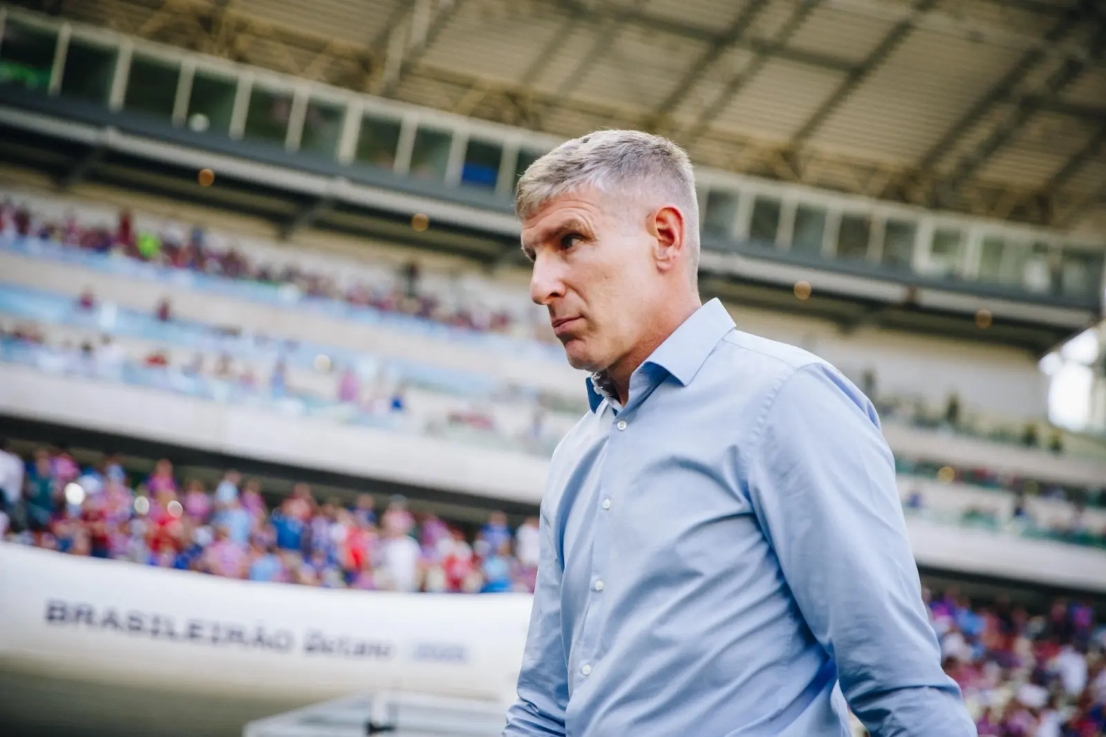 Martín Palermo em ação pelo Fortaleza