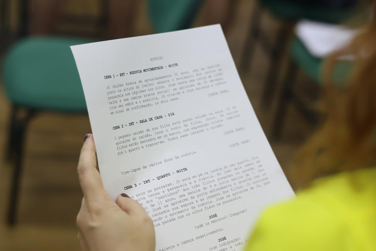 Diferentes áreas do audiovisual são abordadas nos cursos oferecidos pelo projeto formativo