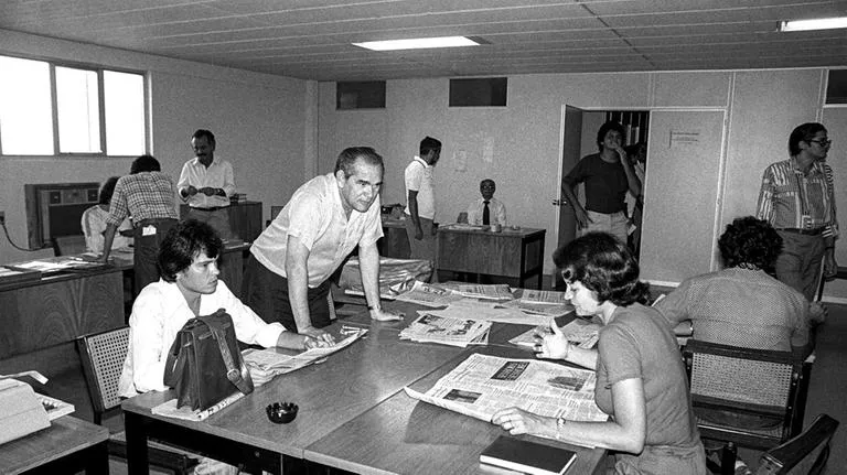 Industrial Edson Queiroz na redação do Diário do Nordeste.
