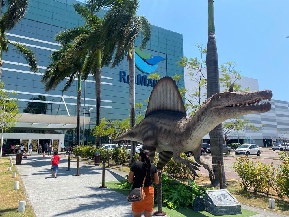 Na imagem, representação da exposição 