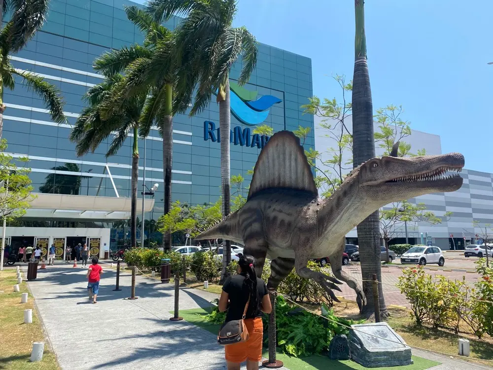 Na imagem, representação da exposição 