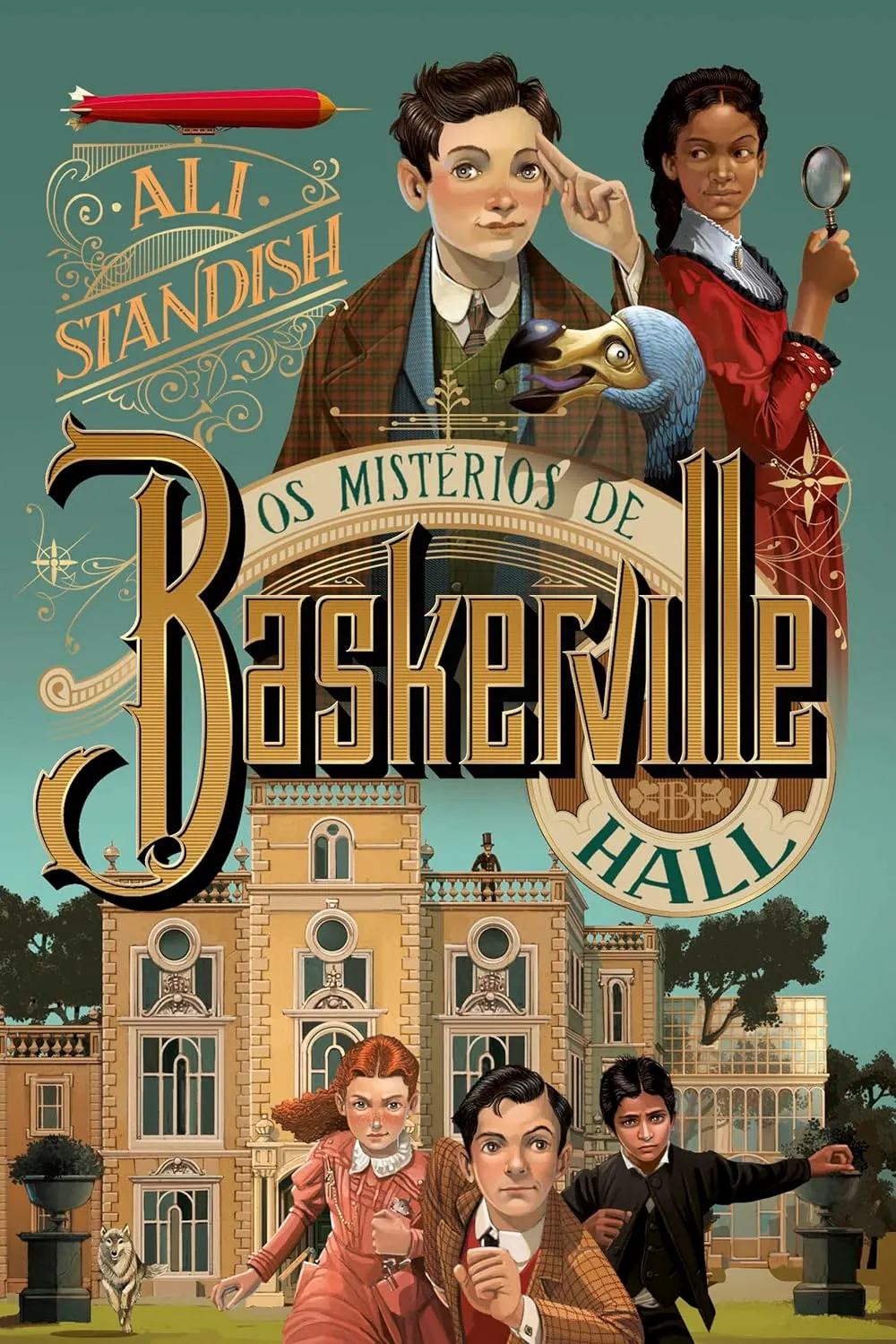 Livro conta com muito mistério e aventura.