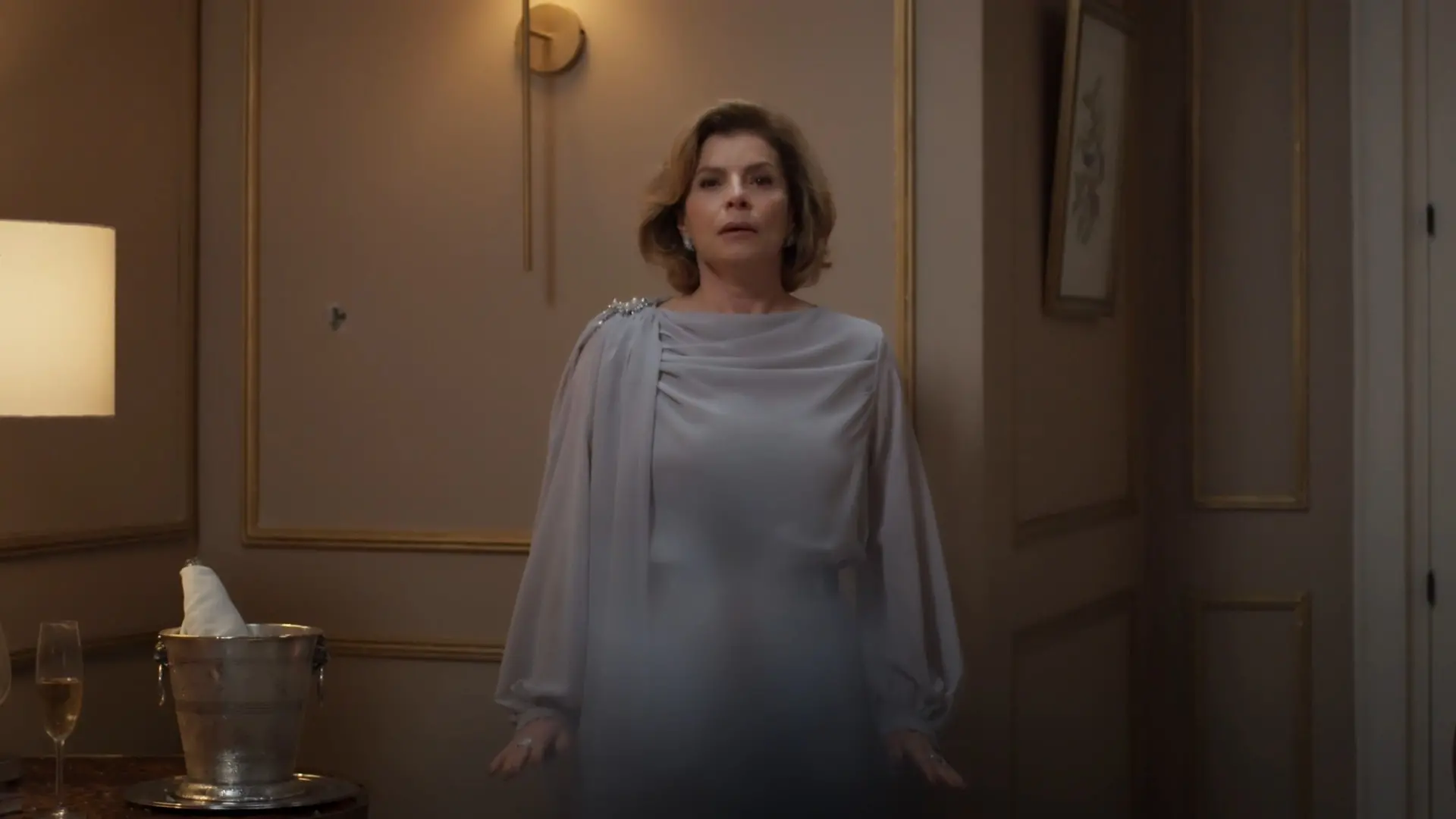 Registro de cena do assassinato de Odete Roitman no remake de 'Vale Tudo'